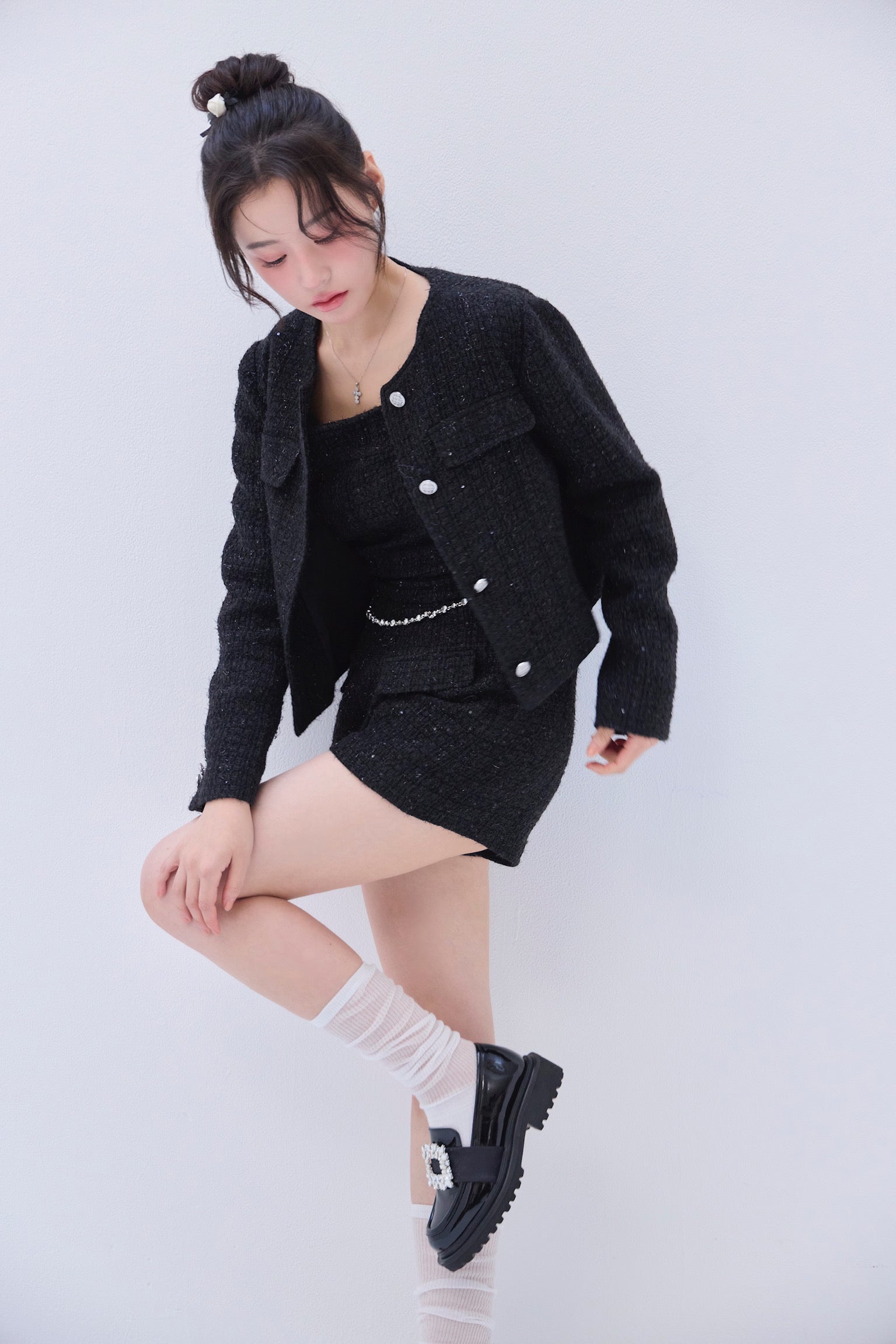 Twinkle tweed jacket – YILON