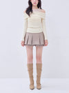 Strap belt long boots