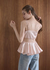 BALLOON LACE CAMI TOP