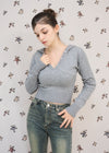 CABLE HOODIE MINI KNIT