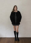 <予約商品>Waistmark eco fur coat