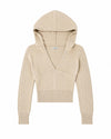 CABLE HOODIE MINI KNIT