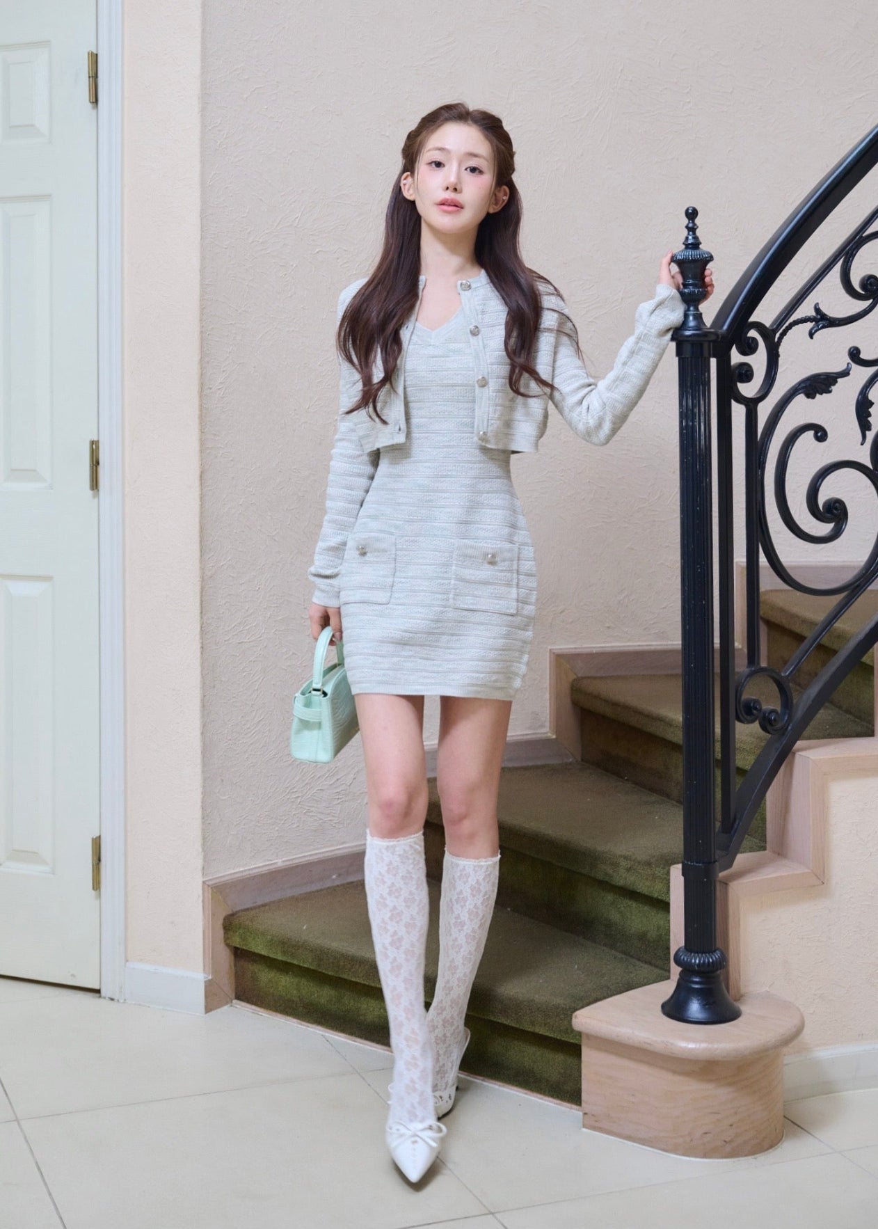 SUMMER KNIT BORDER OP – YILON