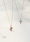 BIJOU CROSS NECKLACE