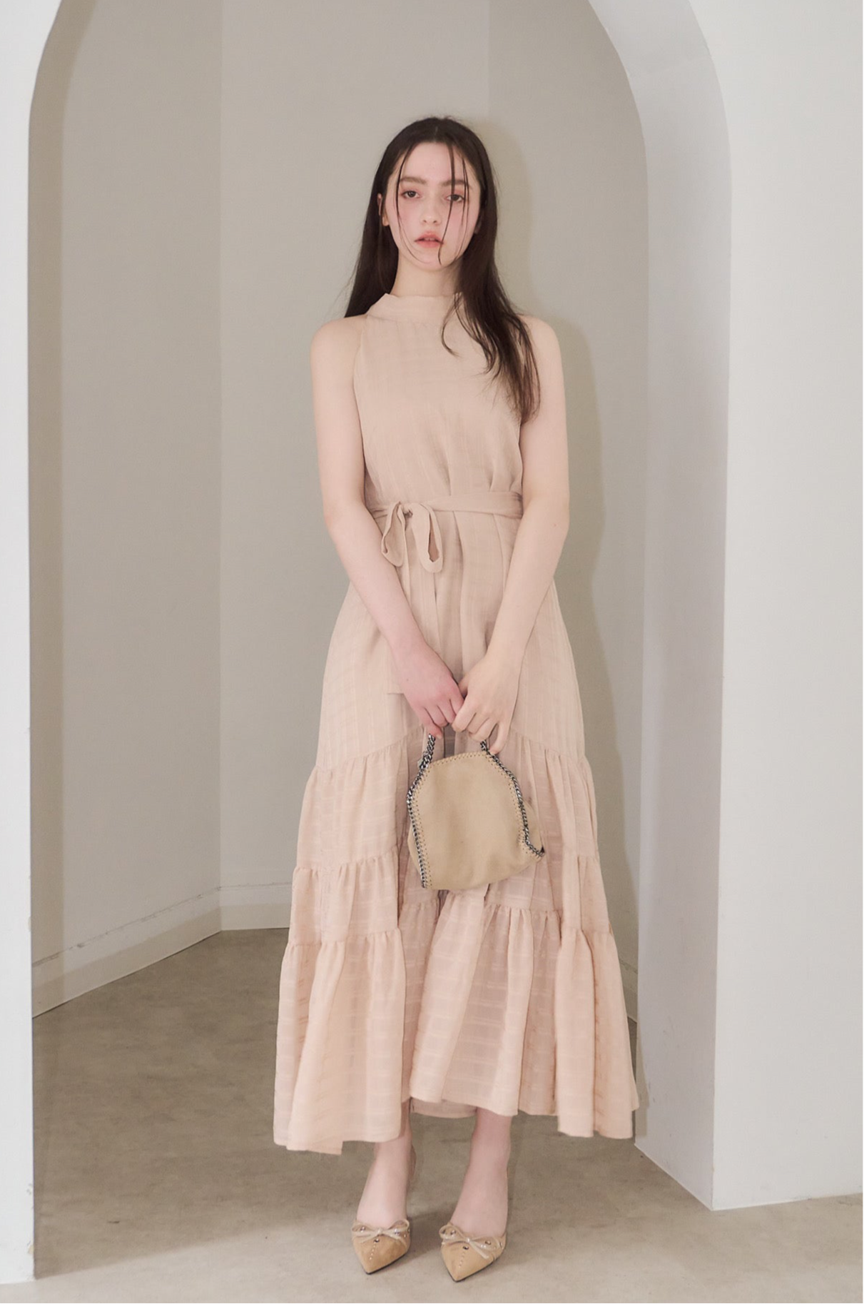 ワンピース yilon ladylike check dress Ladylike check dress – YILON