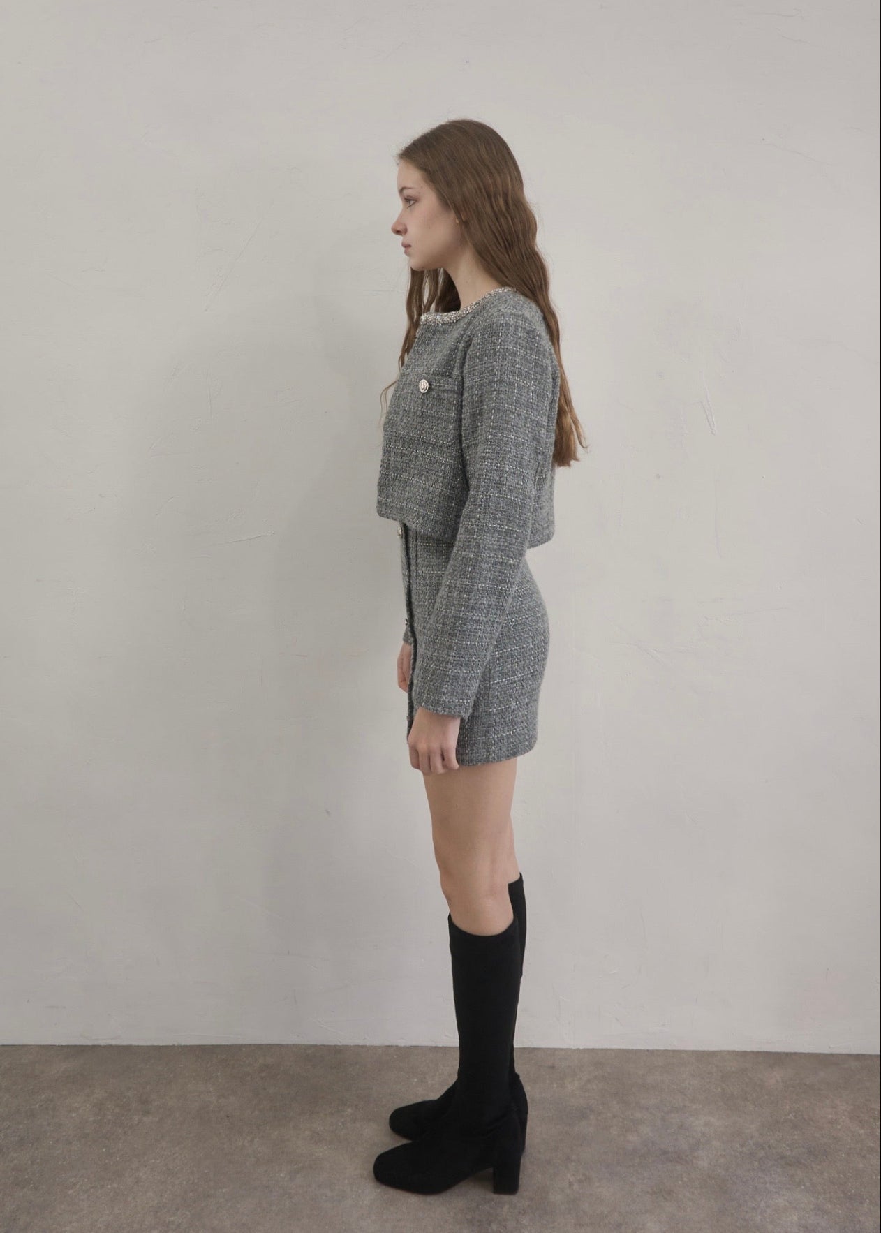 Twinkle tweed jacket – YILON Twinkle tweed jacket – YILON