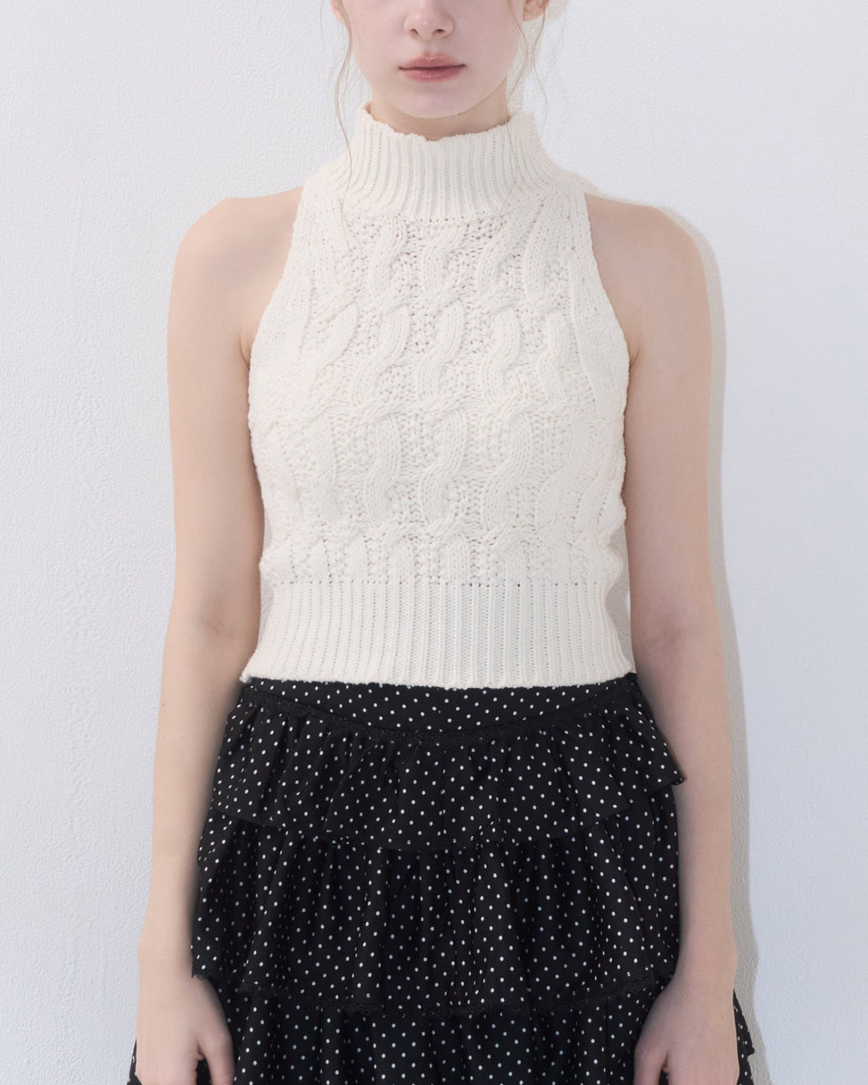 Layered knit ensemble – YILON