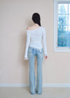 DRAPE LACE TEE