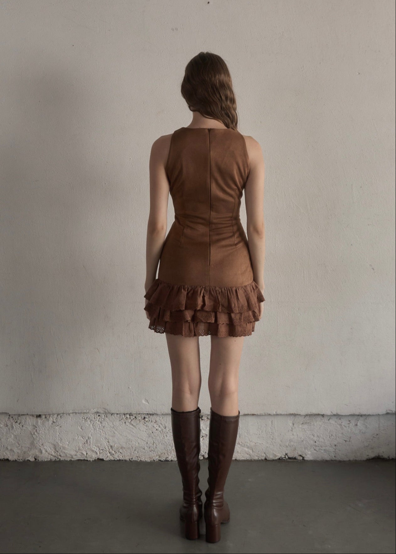 Cotton lace suède op – YILON