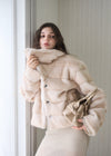 LUXE FAUX FUR COAT