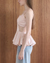 BALLOON LACE CAMI TOP