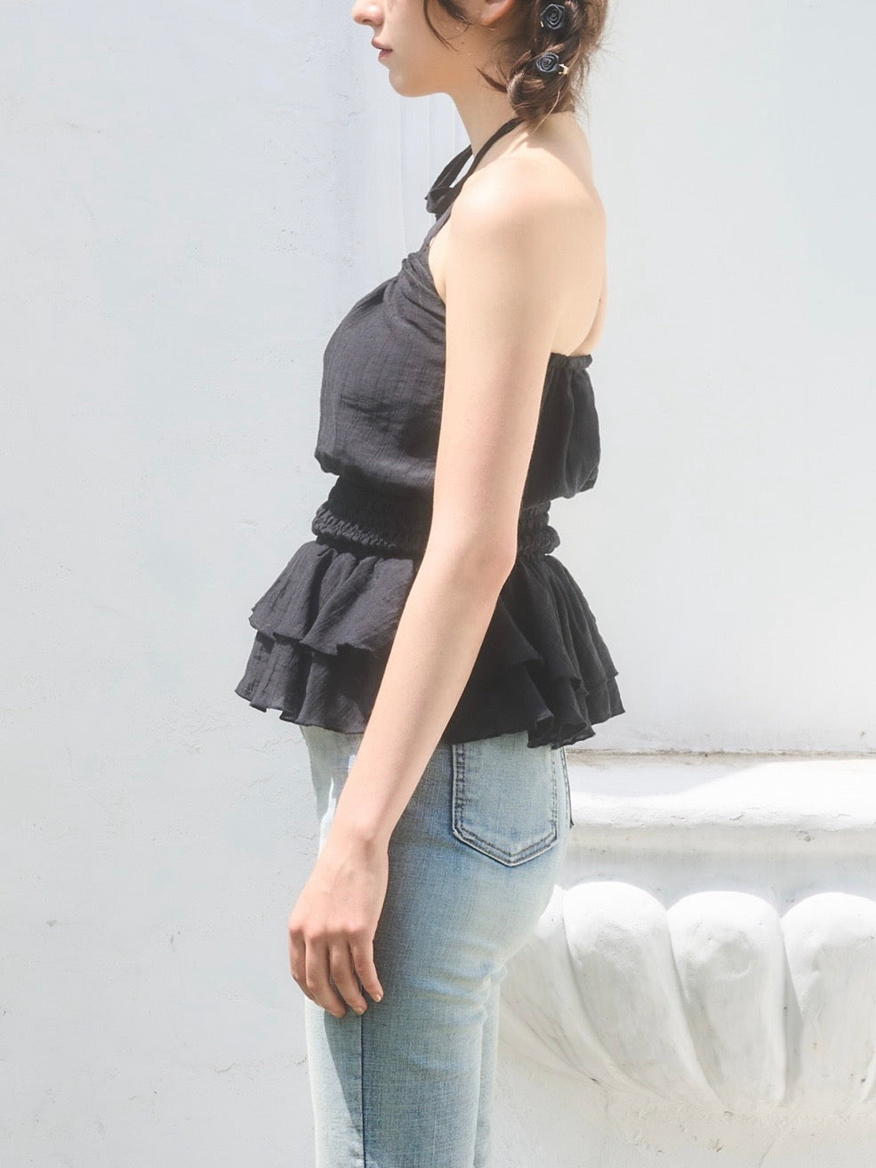 yilon イロン FRENCH ROSE BLOUSE WHITE ホワイト STAFF BLOG〉French rose blouse – YILON