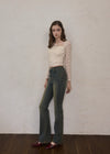 Flower lace blouse