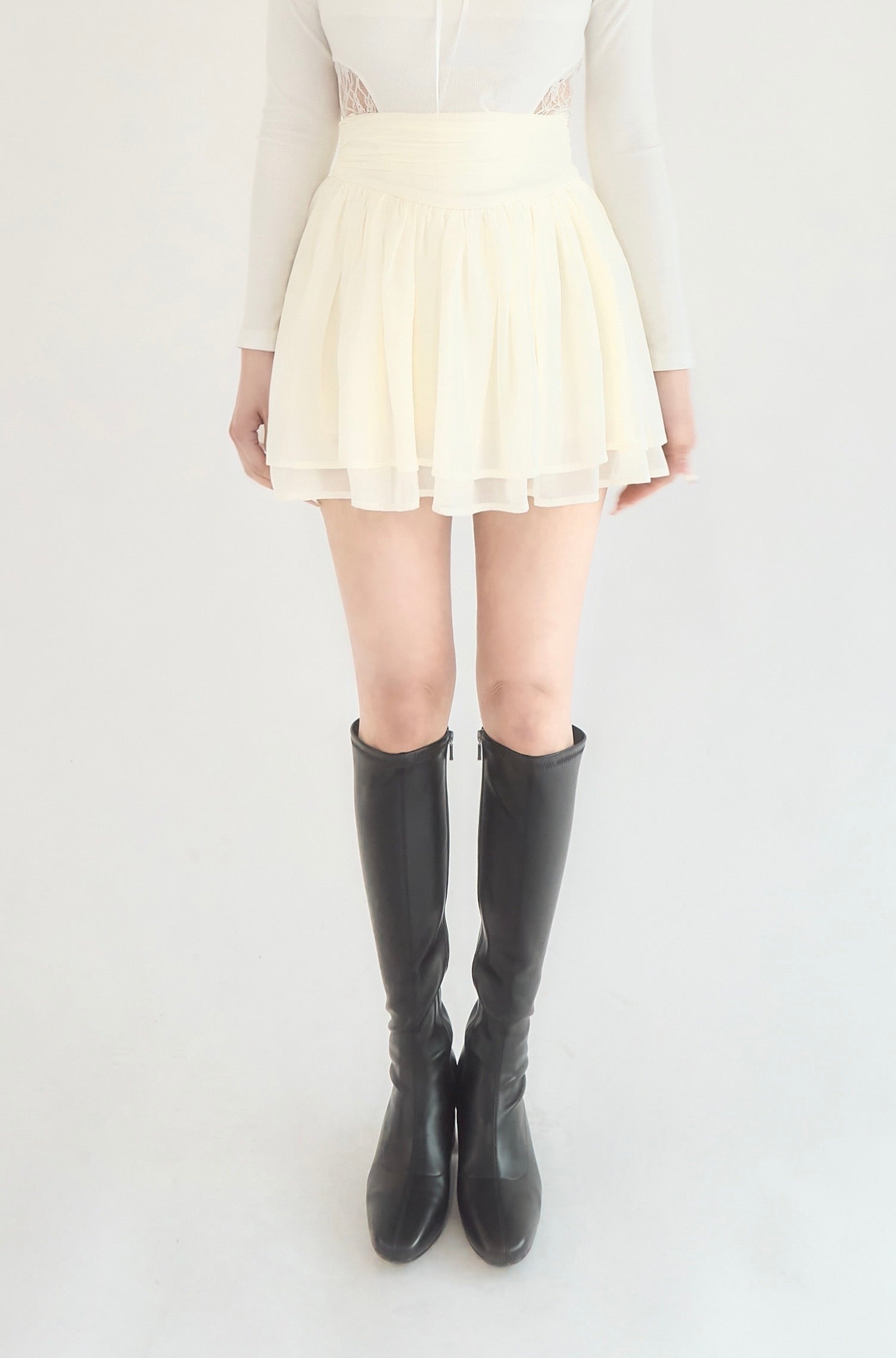 スカート YILON CHIFFON FAIRY SKIRT Chiffon fairy skirt – YILON
