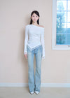 DRAPE LACE TEE
