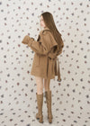 HERITAGE MELTON TRENCH COAT
