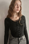 Rose ribbon cardigan