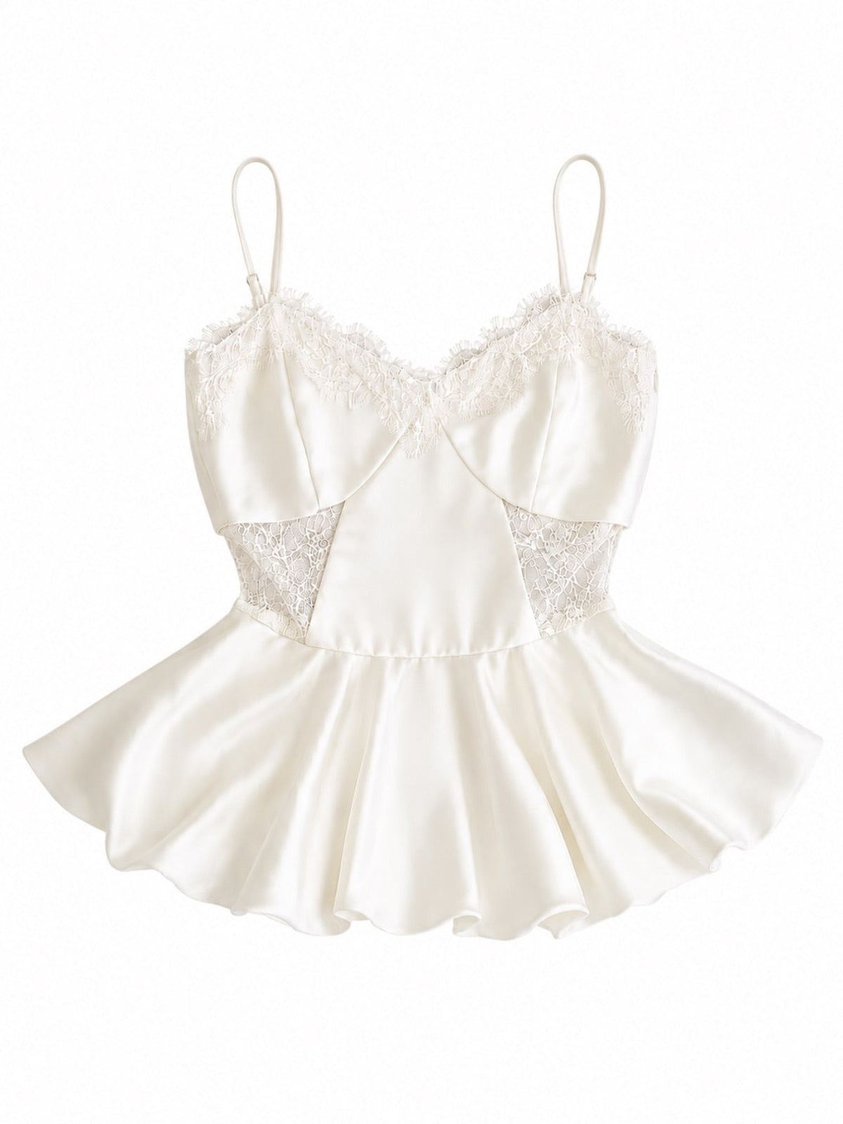 BALLOON LACE CAMI TOP – YILON