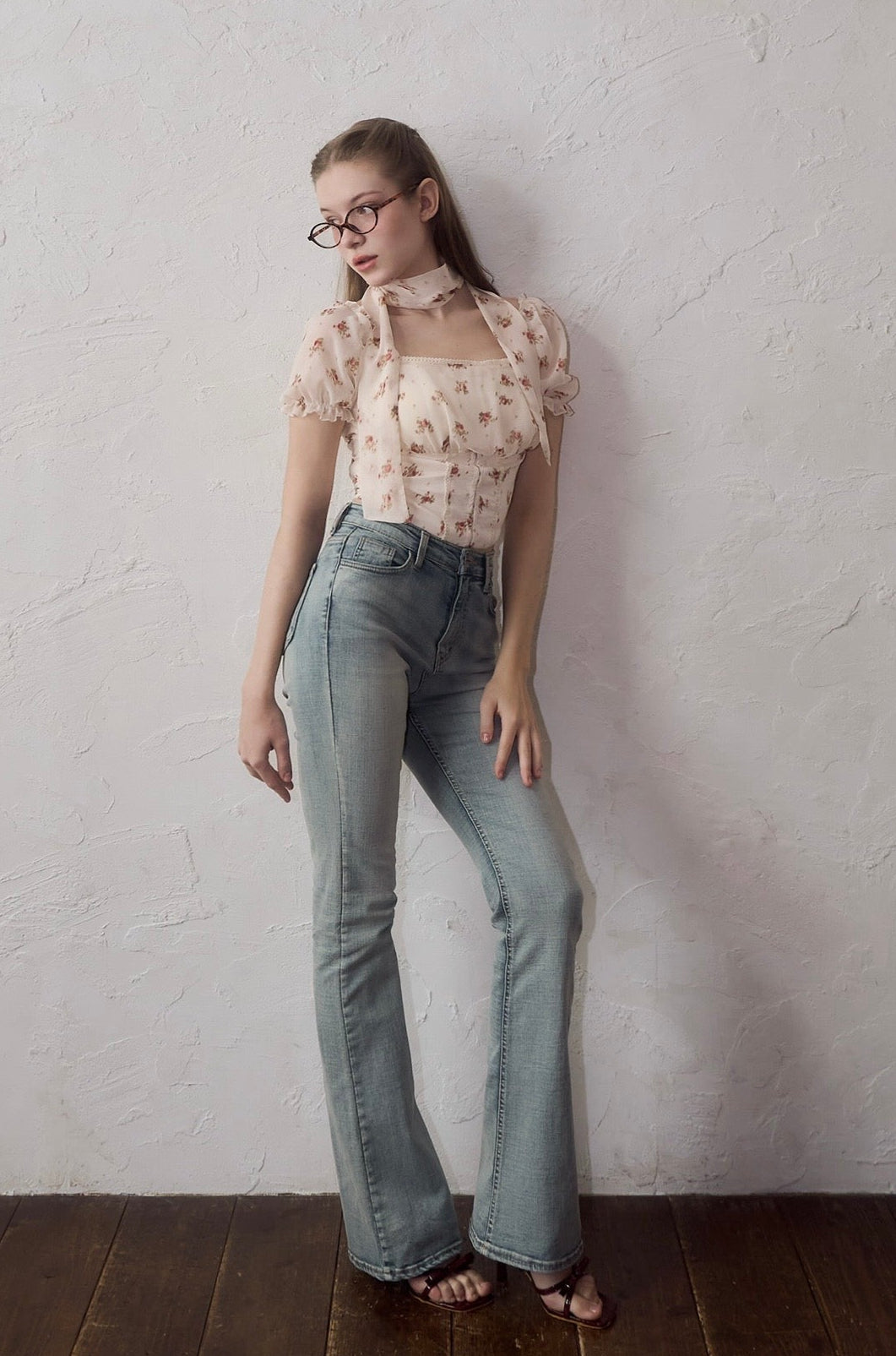 パンツ yilon SEMI FLARE DENIM Semi flare denim – YILON
