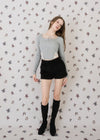FLUFFY SHORT PANTS