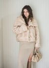 LUXE FAUX FUR COAT