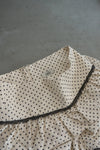 Tiered dot skirt