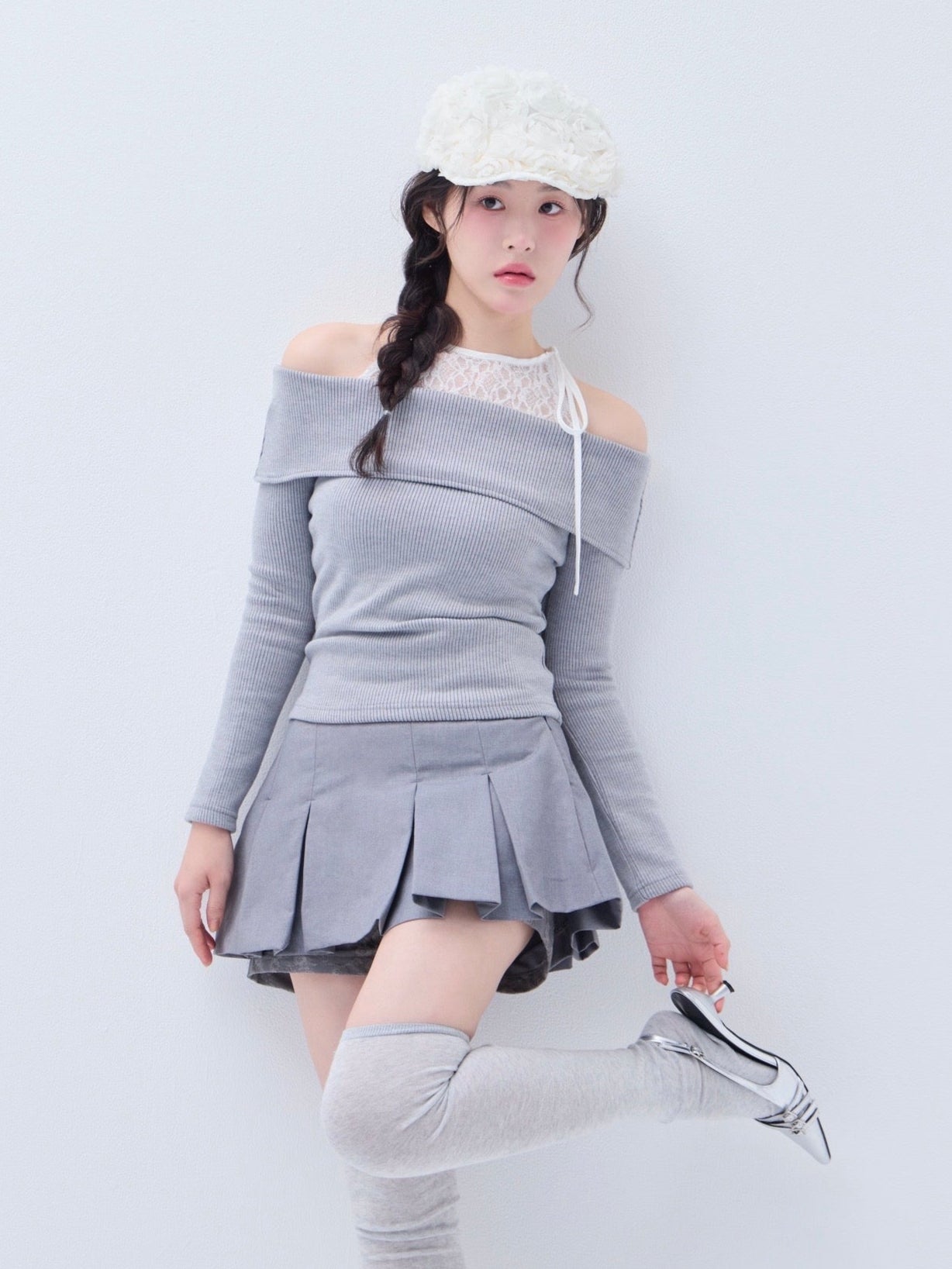 Docking lace rib knit – YILON