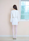 SUMMER KNIT BORDER CARDIGAN
