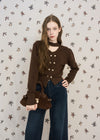 NAPOLEON BUTTON KNIT