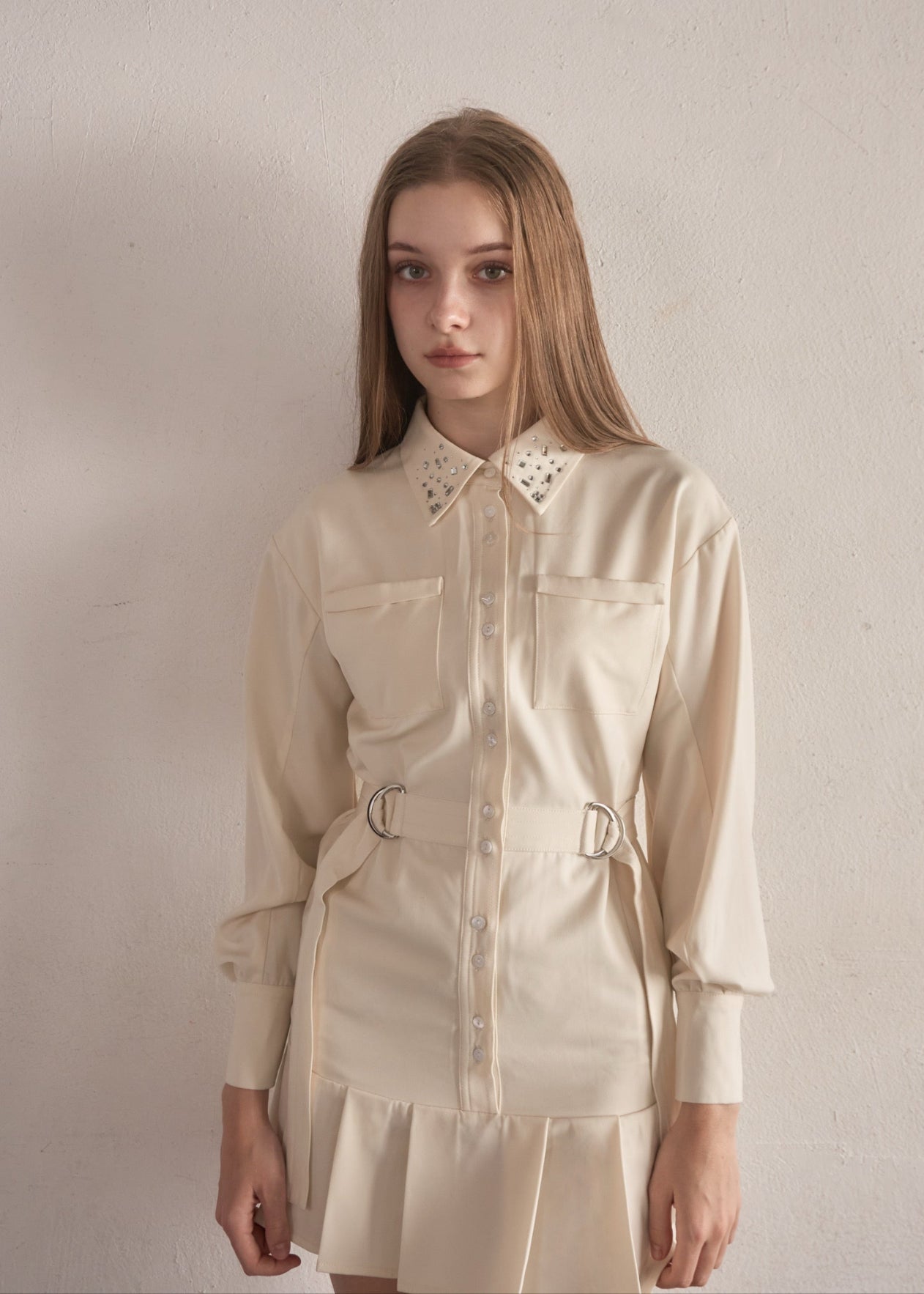 yilon 新作BIJOU OFFSHOULDER BLOUSE ホワイト yilon BIJOU OFFSHOULDER BLOUSE Bijou offshoulder blouse 5/14