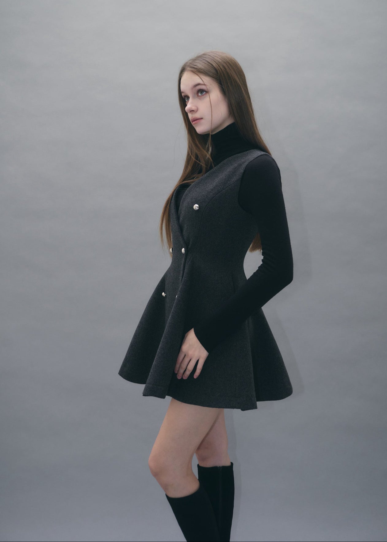 Classic gilet dress – YILON