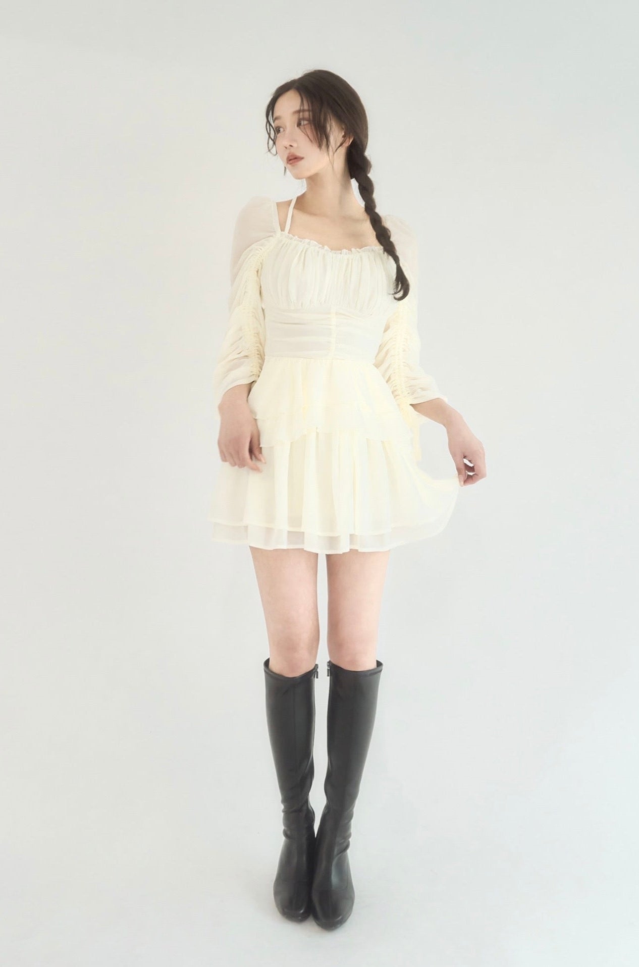 yilon シフォンフェアリーブラウス Chiffon fairy blouse – YILON