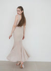 FRONT RIBBON MERMAID DRESS