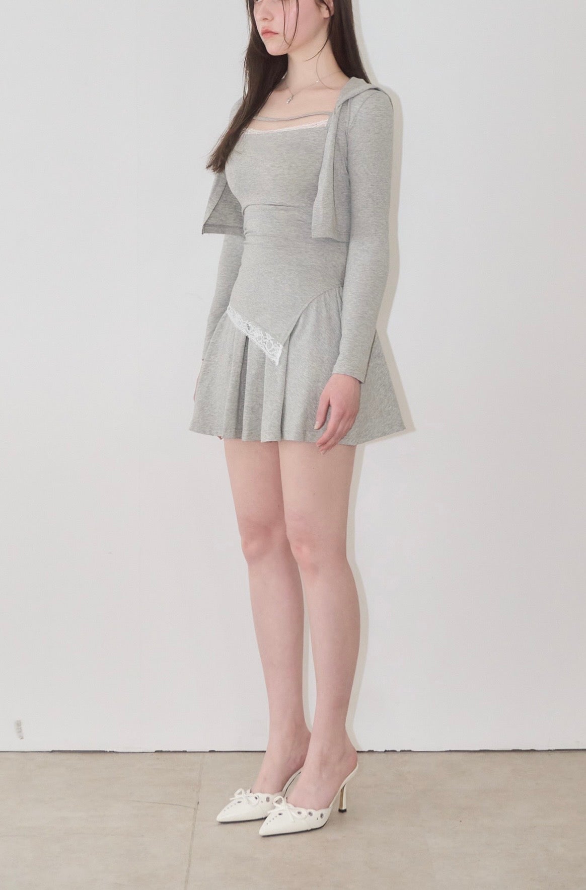 スカート yilon LACE PLEATS PANTS SKIRT スカート yilon LACE PLEATS PANTS SKIRT yilon LACE PLEATS