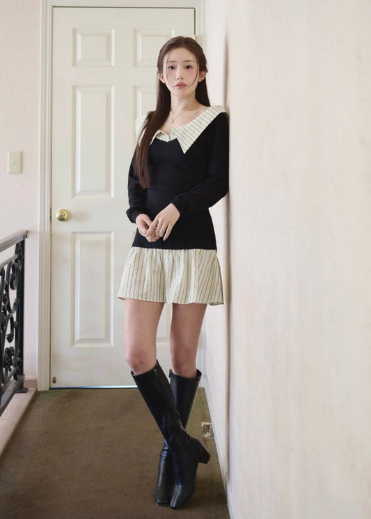 STRIPE SHIRT DOCKING OP