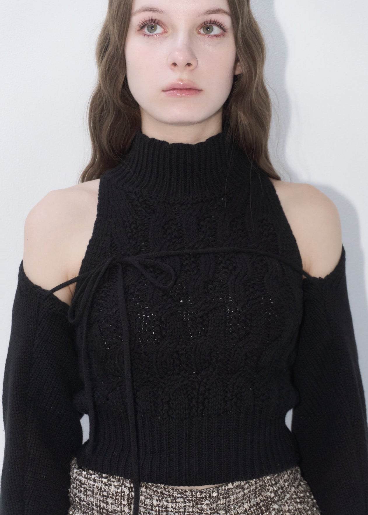 Layered knit ensemble – YILON