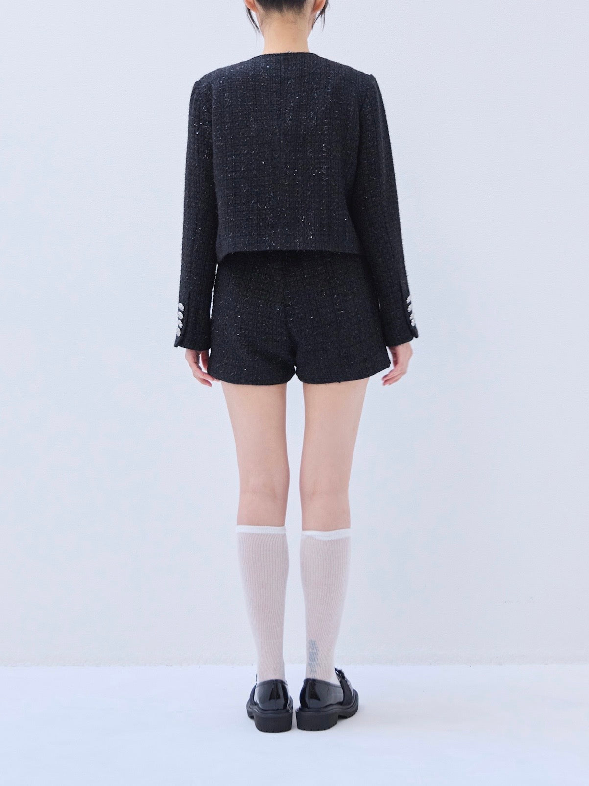 ジャケット・アウター yilon TWINKLE TWEED JACKET Twinkle tweed jacket – YILON