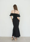 FEMININE COTTON MERMAID DRESS