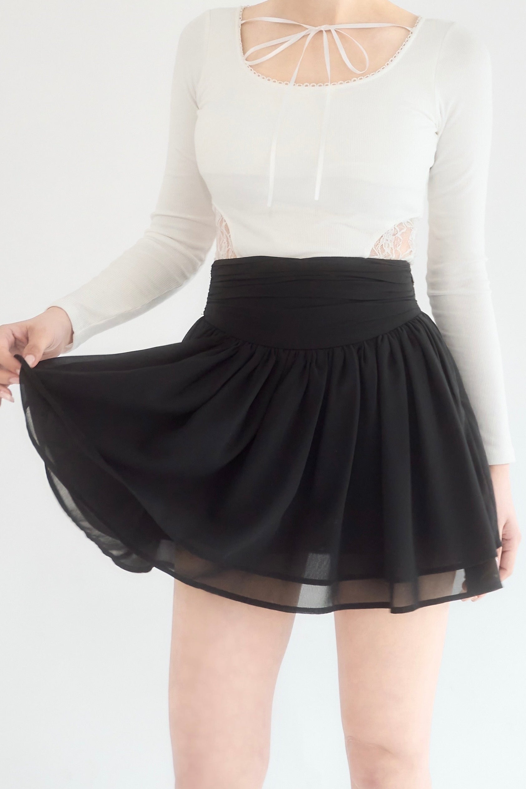 tm　yilon CHIFFON FAIRY SKIRT Chiffon fairy skirt – YILON