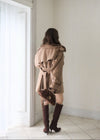 HERITAGE MELTON TRENCH COAT