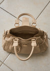 PADLOCK BELTED BAG