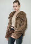 LUXE FAUX FUR COAT