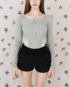 FLUFFY SHORT PANTS
