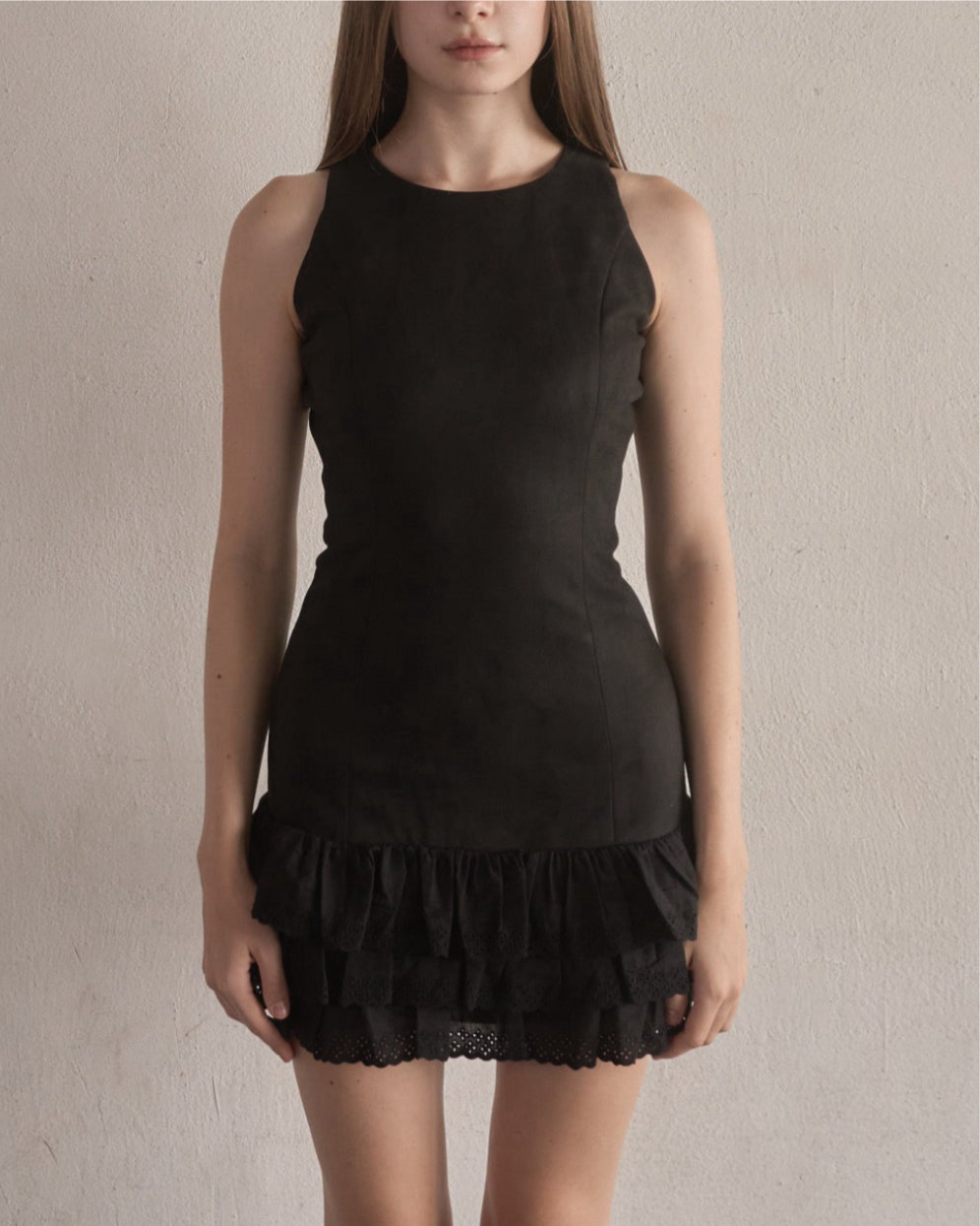 Cotton lace suède op – YILON Cotton lace suède op – YILON