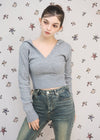 CABLE HOODIE MINI KNIT