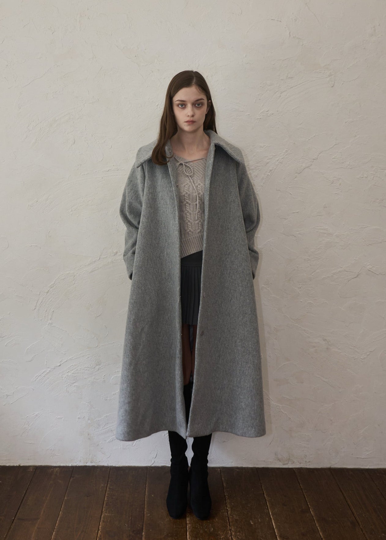 Serene shaggy Coat – YILON