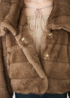 LUXE FAUX FUR COAT
