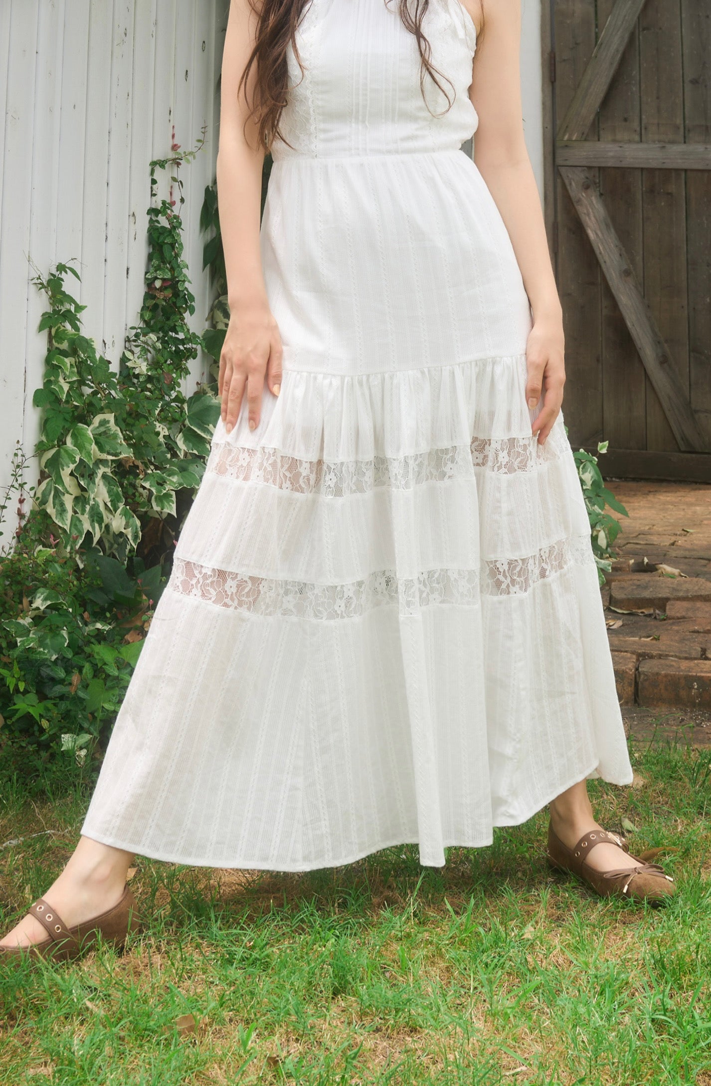 yilon イロン VACATION COTTON OP ワンピース ホワイト Vacation cotton op – YILON