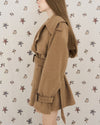 HERITAGE MELTON TRENCH COAT