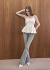 BALLOON LACE CAMI TOP